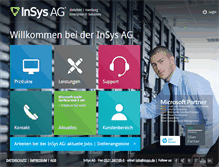 Tablet Screenshot of insys.de